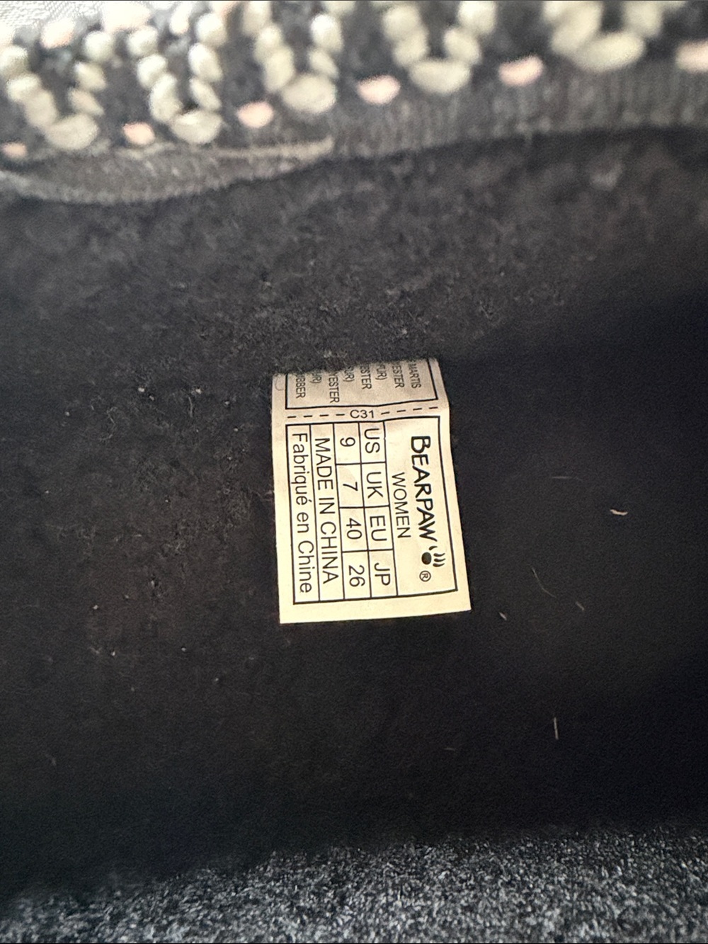 Bearpaw Cozy Black Sherpa Slip-On - Picture 5 of 16